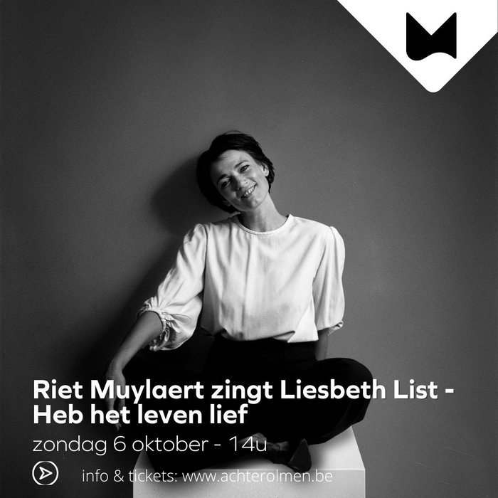 Concerten Riet Muylaert zingt Liesbeth List - het leven lief