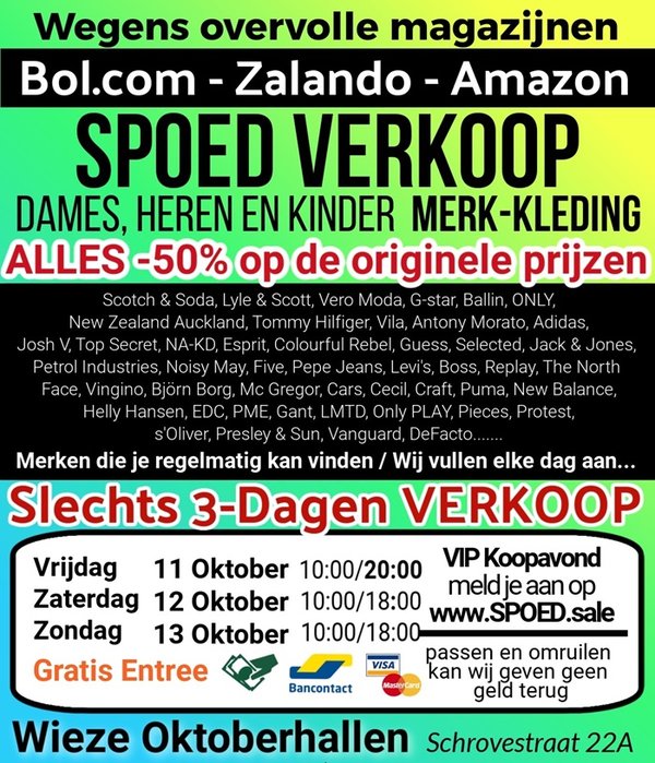 Ontspanning SpoedSale Bol.com - Zalando - Amazon (hal A)