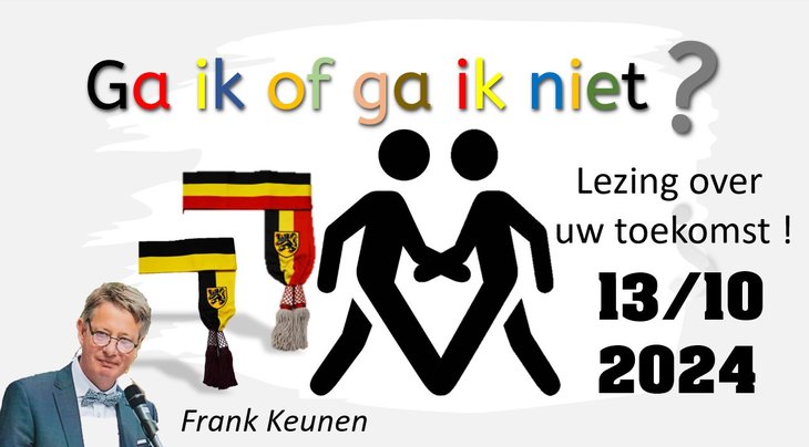 Voordrachten Ga of ik niet - Frank Keunen