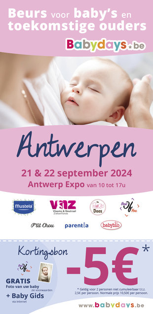 Ontspanning Babydays Antwerpen beurs voor baby s toekomstige ouders