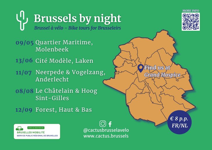 Ontspanning Fietstocht Brussels Night: Vogelzang Neerpede, Anderlecht