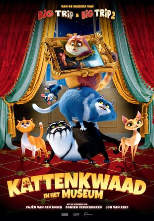 Voorstellingen Cin Wouwer jeugdfilmfestival - Kattenkwaad het museum (6+)