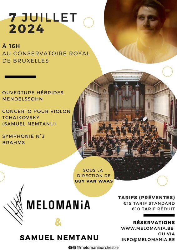 Concerten Melomania & Samuel Nemtanu