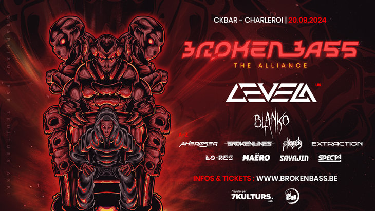 Nachtleven Broken'bass - Alliance  Levela & more ]