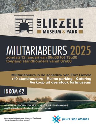 Ontspanning 5de Militariabeurs Fort Liezele