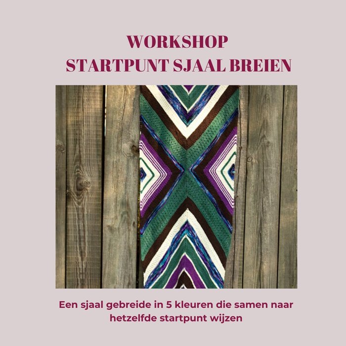 Workshops Workshop Startpunt sjaal breien