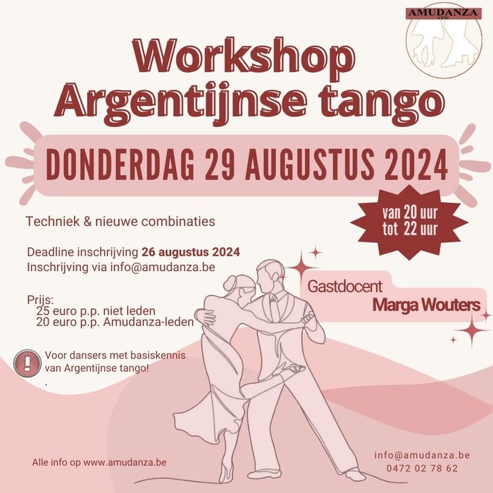 Workshops WorkshopArgentijnse tango