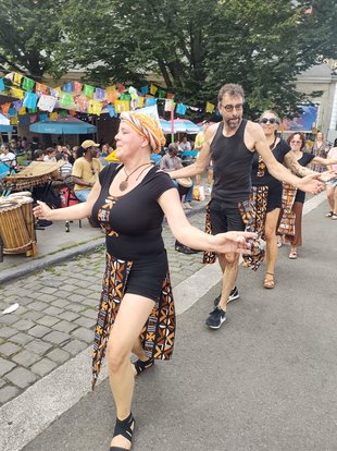 Workshops Afrikaanse Dans Gent Ciska Buyst, Moussa, Jojo Sabine