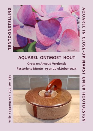 Tentoonstellingen Aquarel ontmoet Hout