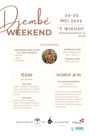 Workshops Djemb Weekend Ieper