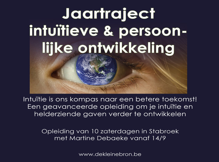 Workshops Cursus Jaartraject Intuitieve Persoonlijke Ontwikkeling