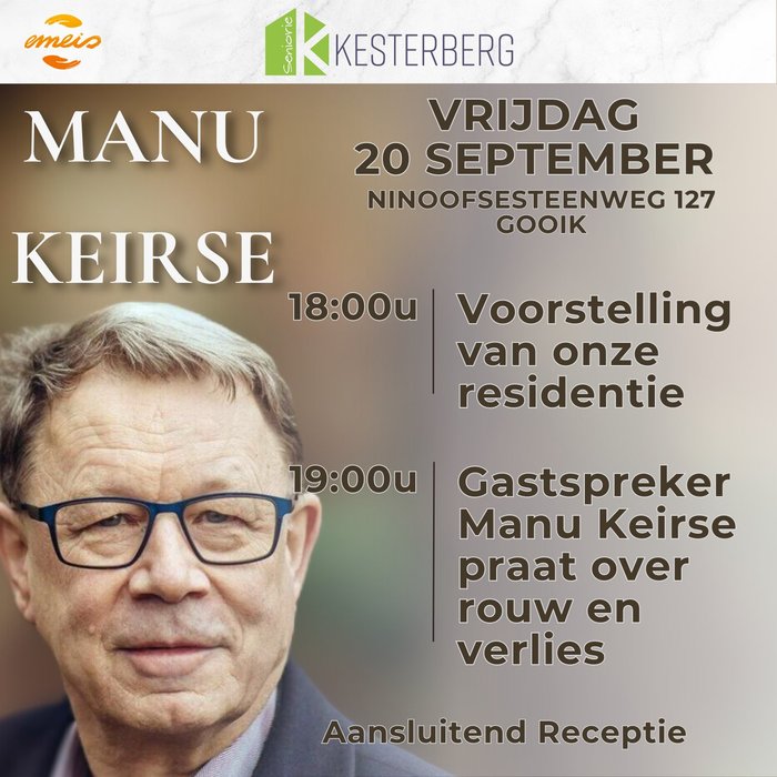 Voordrachten Manu Keirse