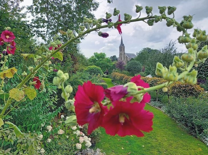 Ontspanning Genevive Alain heten u welkom de Jardin clef temps