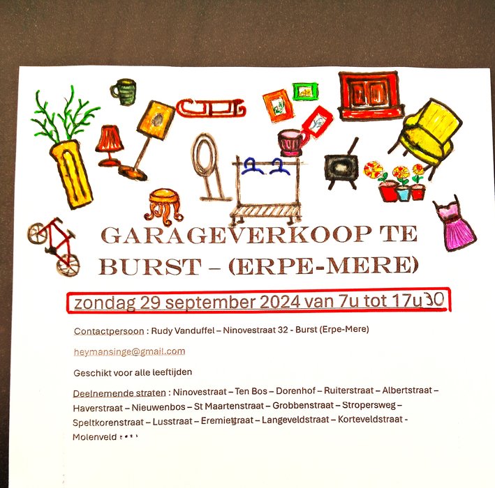  Garageverkoop