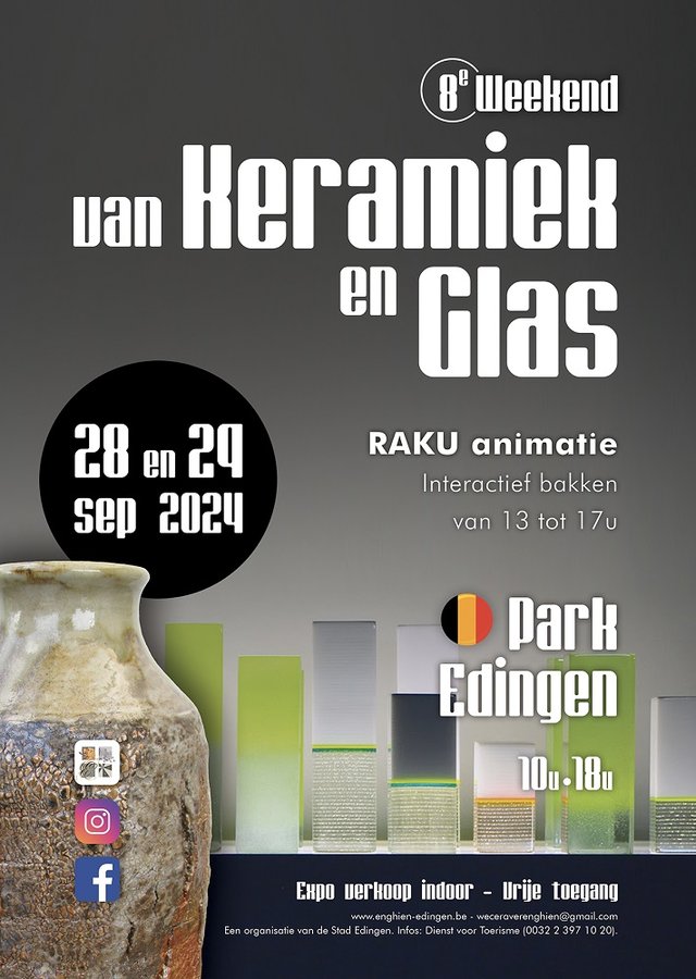 Tentoonstellingen Weekend Keramiek Glas