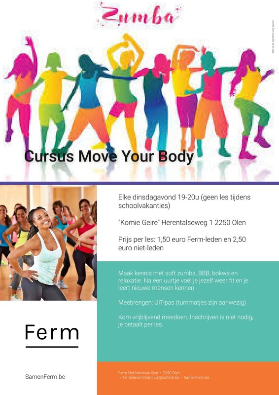 Workshops Cursus Soft zumba