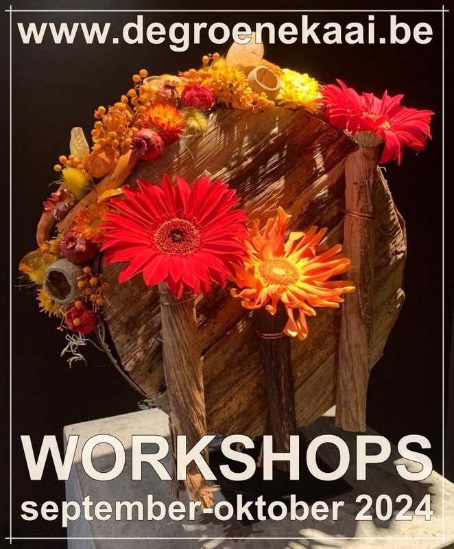 Workshops Workshops bloemschikken  nazomer - herfst - Allerheiligen