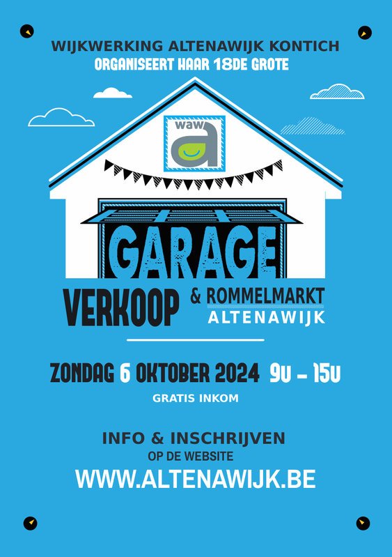  18de Grote Garageverkoop & Rommelmarkt Altenawijk