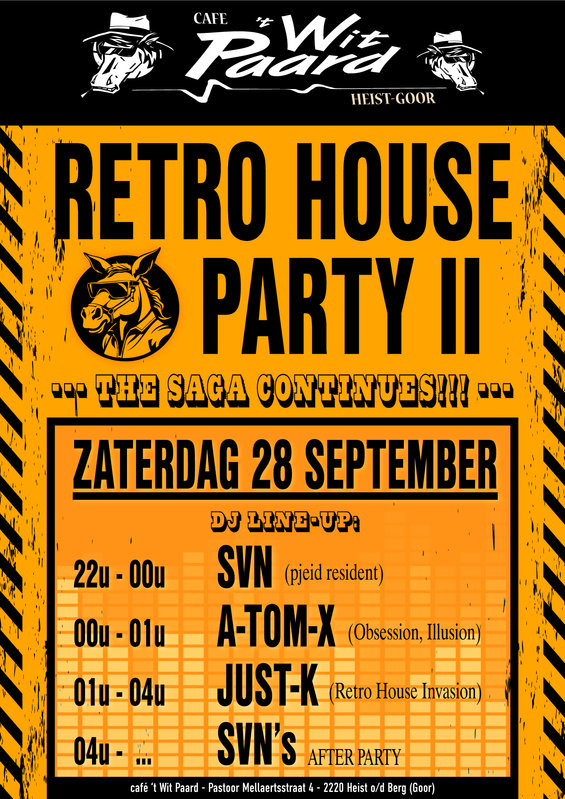 Nachtleven Retro House Party ii