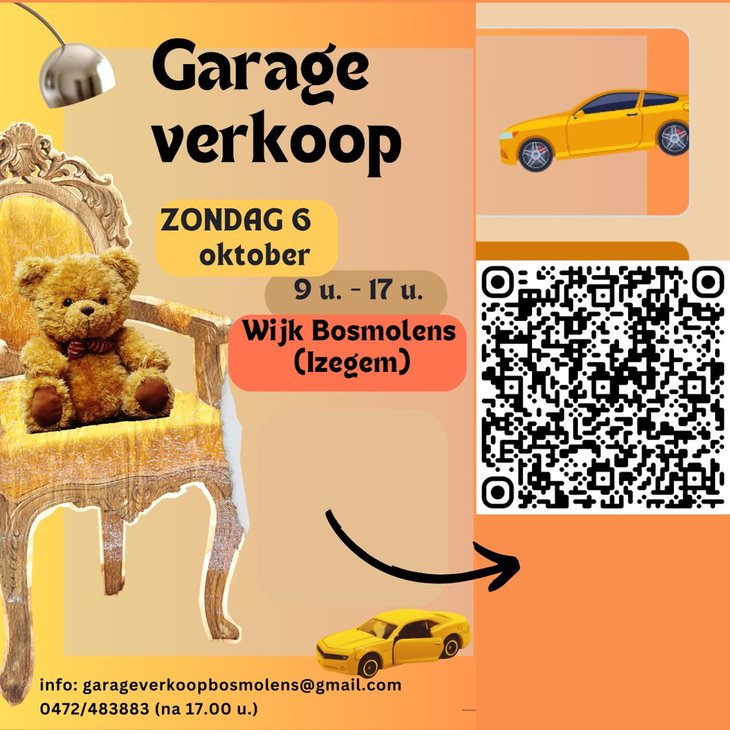  Garageverkoop wijk Bosmolens