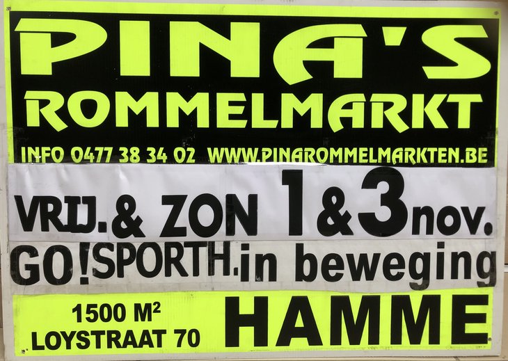  Pina s Jaarlijkse Rommelmarkt