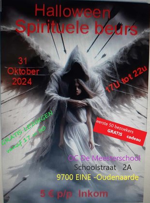 Voordrachten Spirituele beurs Halloween sfeer