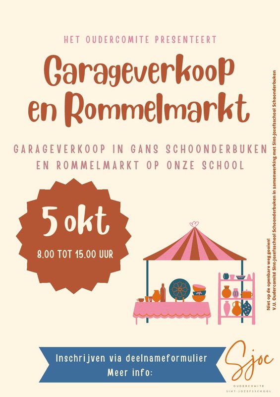  Garageverkoop Schoonderbuken