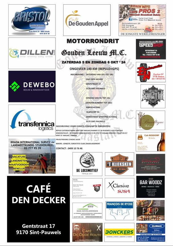 Ontspanning Motortreffen Gouden Leeuw M.C.