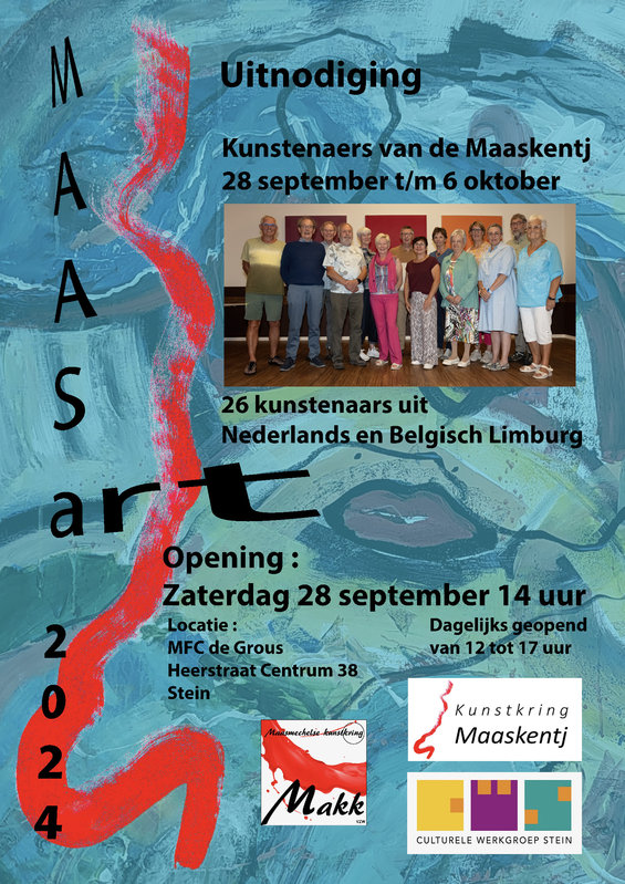 Tentoonstellingen Kunstenaers de Maaskentj