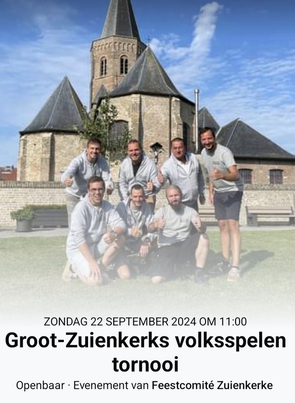 Ontspanning Groot-Zuienkerks volksspelen tornooi