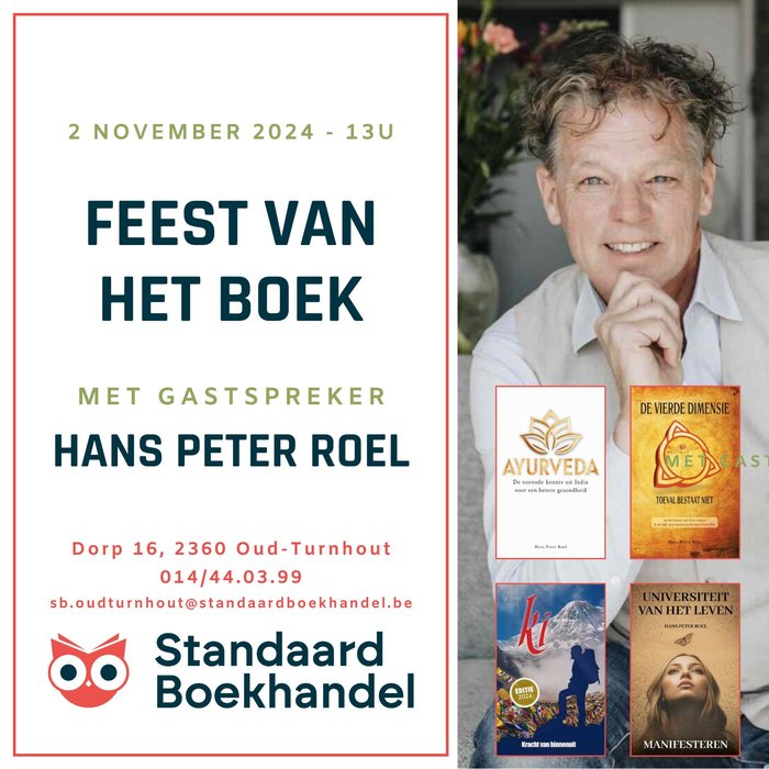 Voordrachten Feest het Boek: Ontmoet Hans Peter Roel