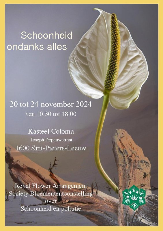 Tentoonstellingen Schoonheid ondanks alles ! Bloemschiktentoonstelling