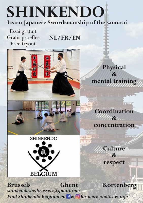 Workshops Shinkendo Japans Zwaardvechten