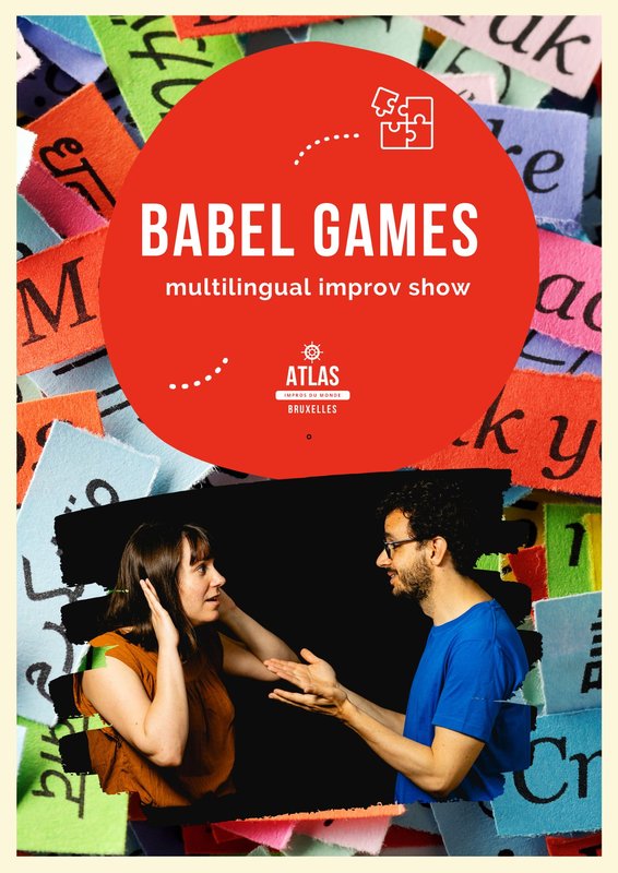 Voorstellingen Babel Games - meertalig improvisatiespektakel