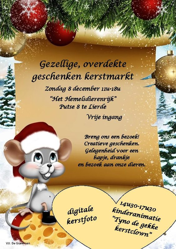 Ontspanning Gezellige, overdekte kerstmarkt leuke, originele geschenken