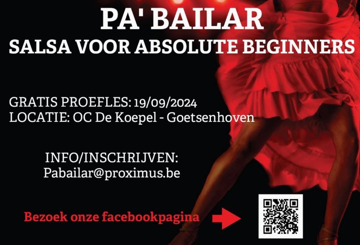 Ontspanning Proefles Salsa voor Absolute Beginners