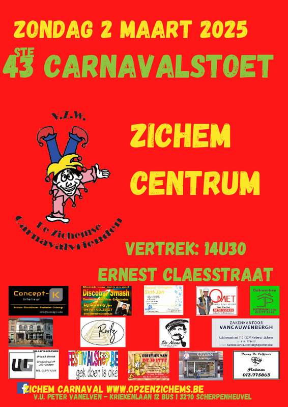 Ontspanning 43ste carnavalstoet