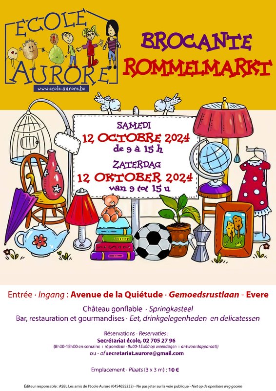  Rommelmarkt Ecole Aurore