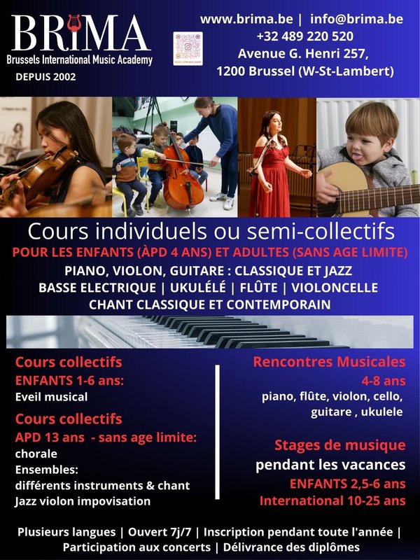 Workshops Individuele groepslessen verschillende instrumenten, gecombineerd muz