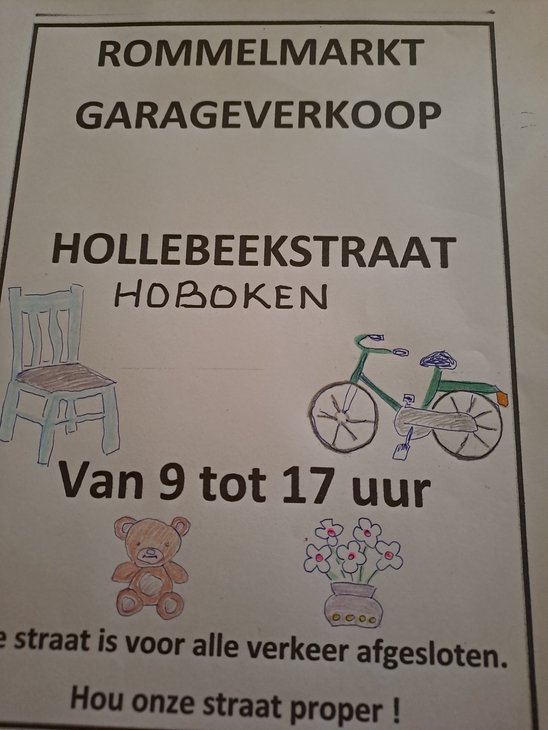  Garageverkoop-Rommelmarkt