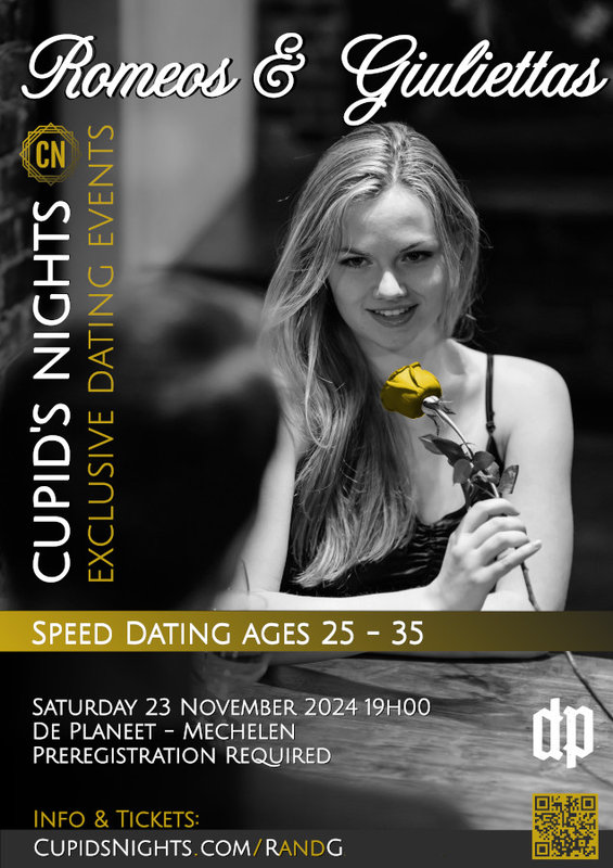 Ontspanning Romeos & Giuliettas Speeddate (age 25-35)