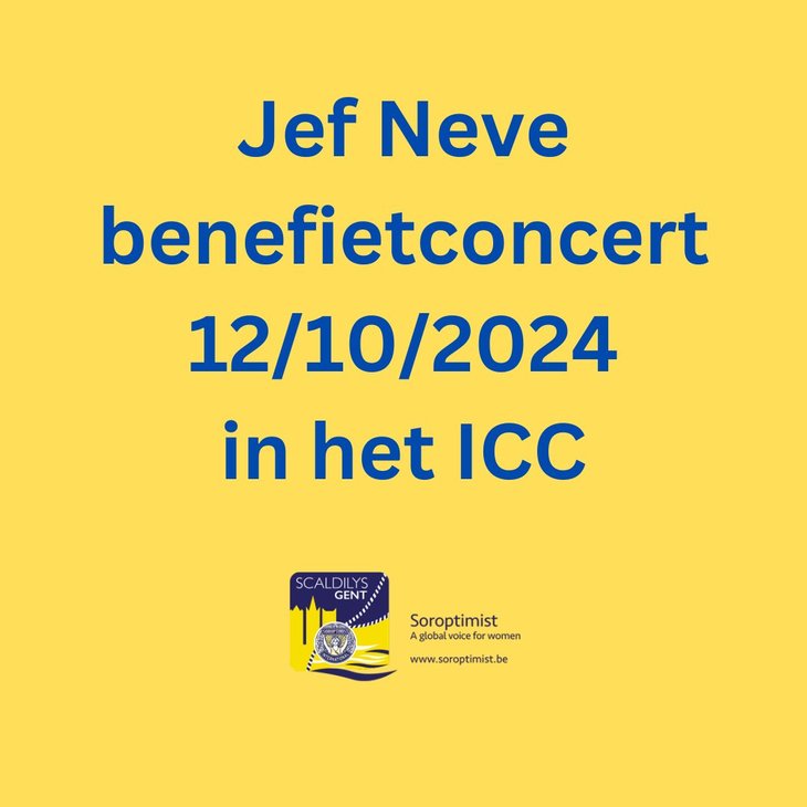 Concerten Benefietconcert Jef Neve