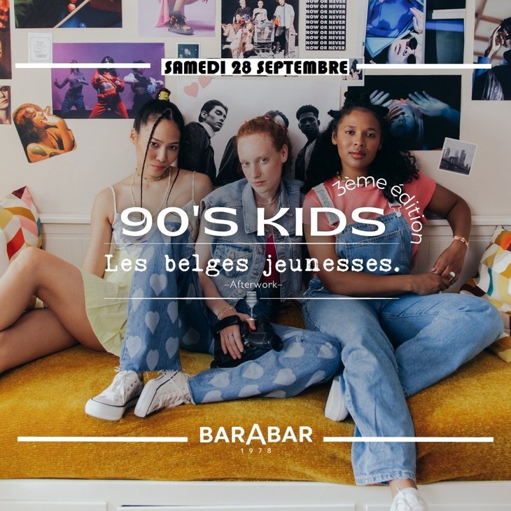 Nachtleven 90'S Kids   Barabar  Belges jeunesses  [Entre Gratuite]