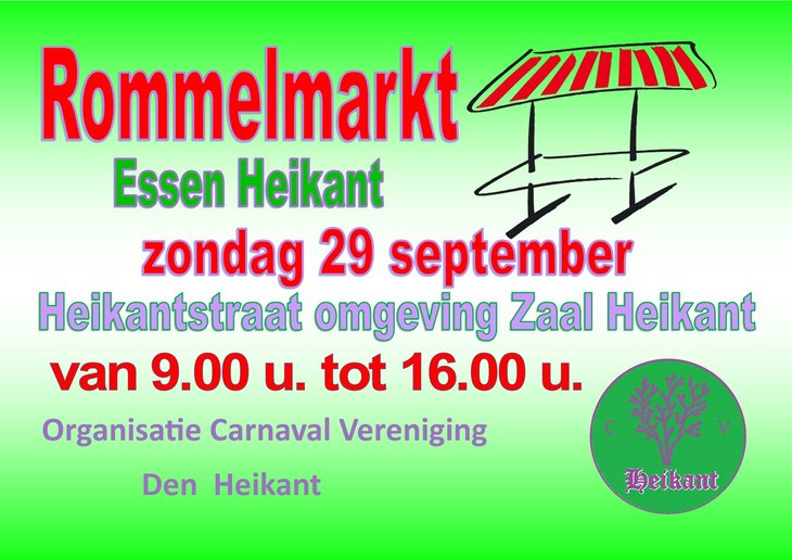  Openlucht rommelmarkt