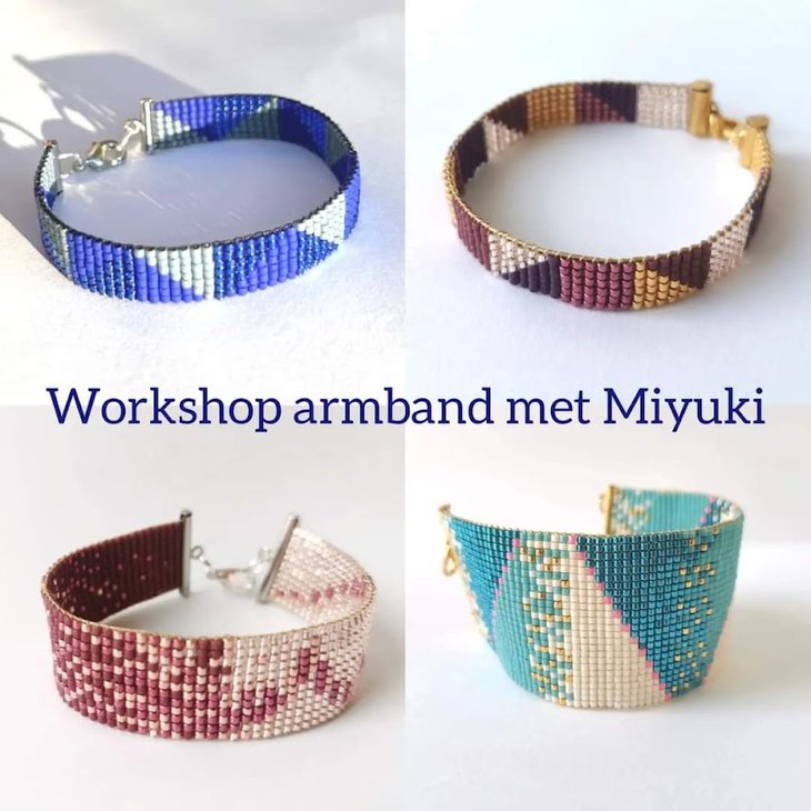 Workshops Workshop: armband Miyuki kralen