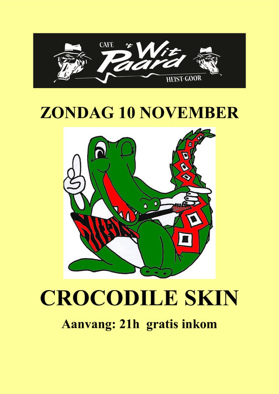 Concerten Crocodile Skin