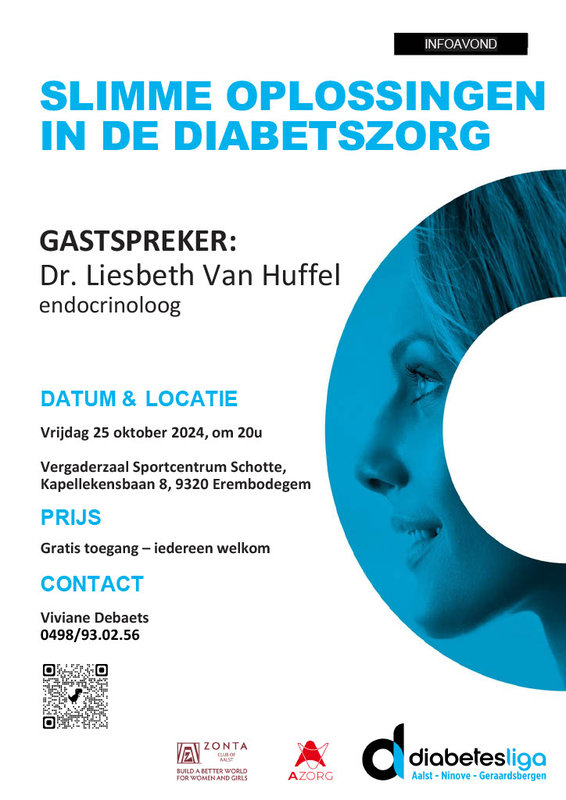 Voordrachten Infoavond  slimme oplossingen diabeteszorg 