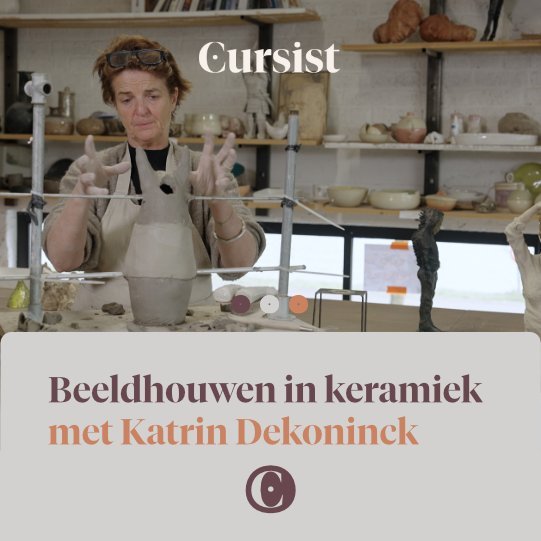 Workshops Online cursus Beeldhouwen keramiek Katrin Dekoninck