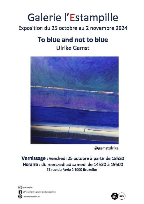 Tentoonstellingen Tentoonstelling blue not blue  Ulrike Gamst