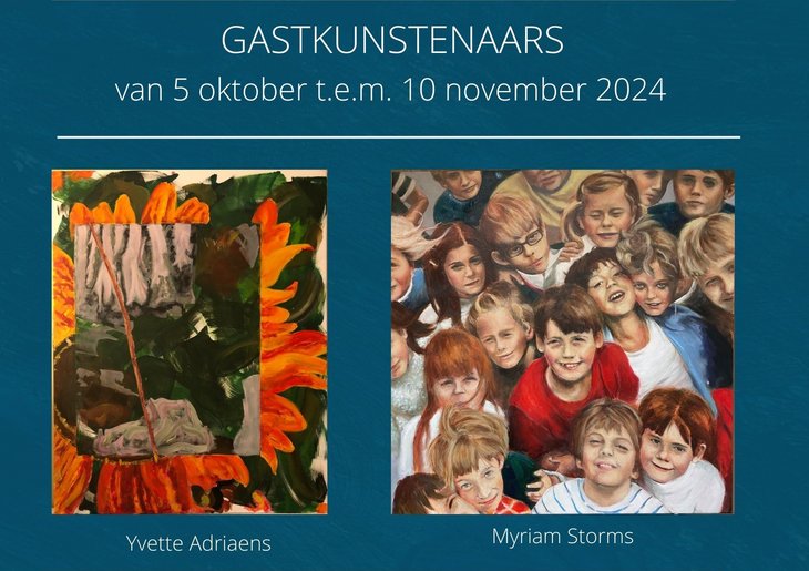 Tentoonstellingen Myriam Storms Yvette Adriaens stellen tentoon Nobody&Friends